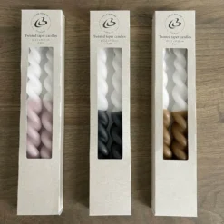 Twisted Stabkerze 2er-Set