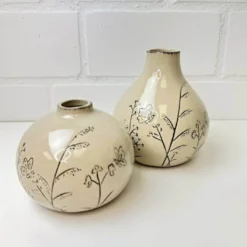 Vase creme