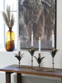 Vase L braun