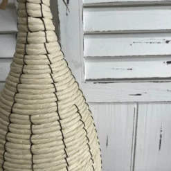 Vase Natur Papierseil