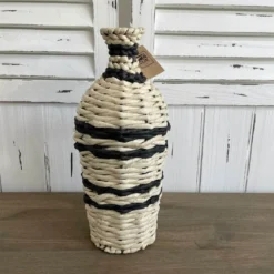 Vase Natur Papierseil