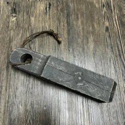 Vintage Flaschenzug schwarz