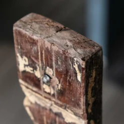 Vintage Teil von einer Holztür auf Ständer