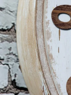 Wanduhr antique creme