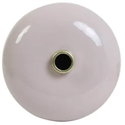 WARLY Vase Deko hellgrau