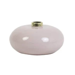 WARLY Vase Deko hellrosa