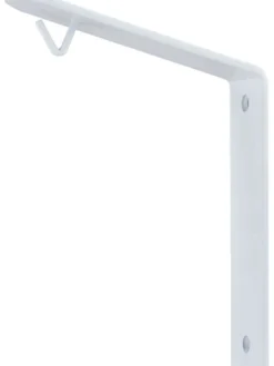 Weißer Wandhalter