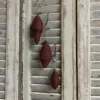 Weihnachtliches Ornament rot