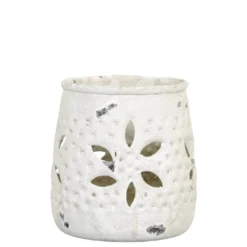 Windlicht antique creme