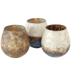 Windlicht Calias Glas lackiert L